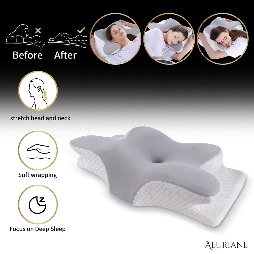Aluriane ErgoCloud Memory Pillow