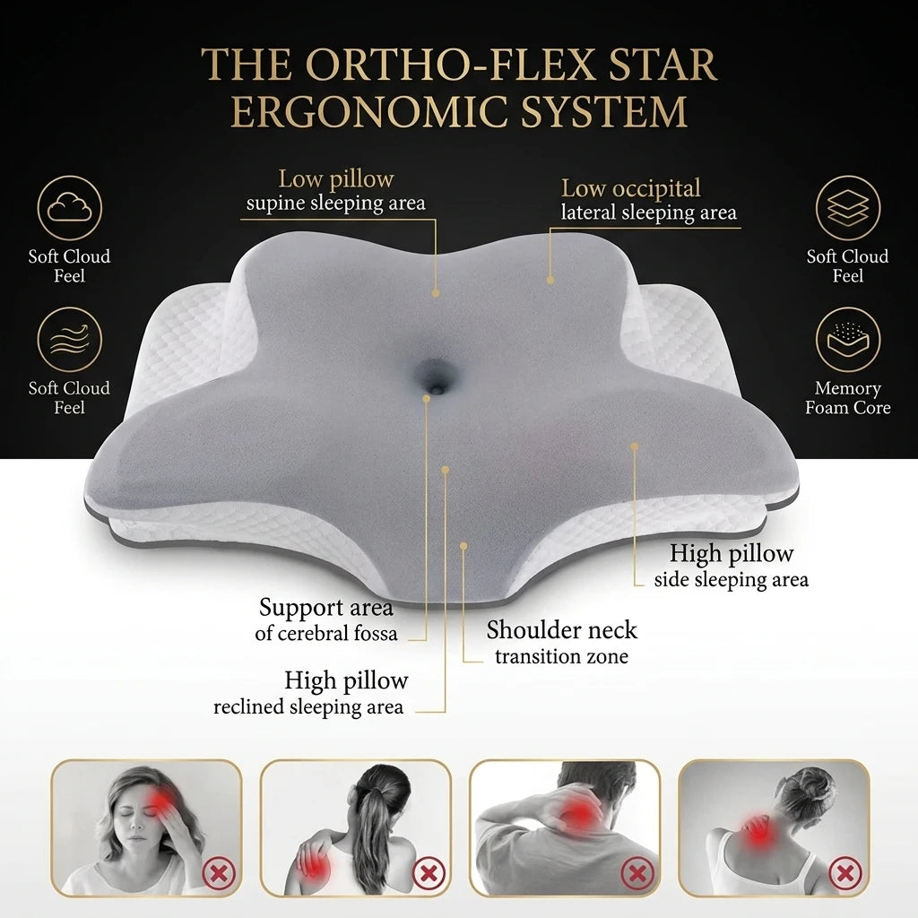 Aluriane ErgoCloud Memory Pillow