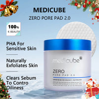 Medicube Zero Pore Pad 2.0 – Dual-Texture Toner Pads