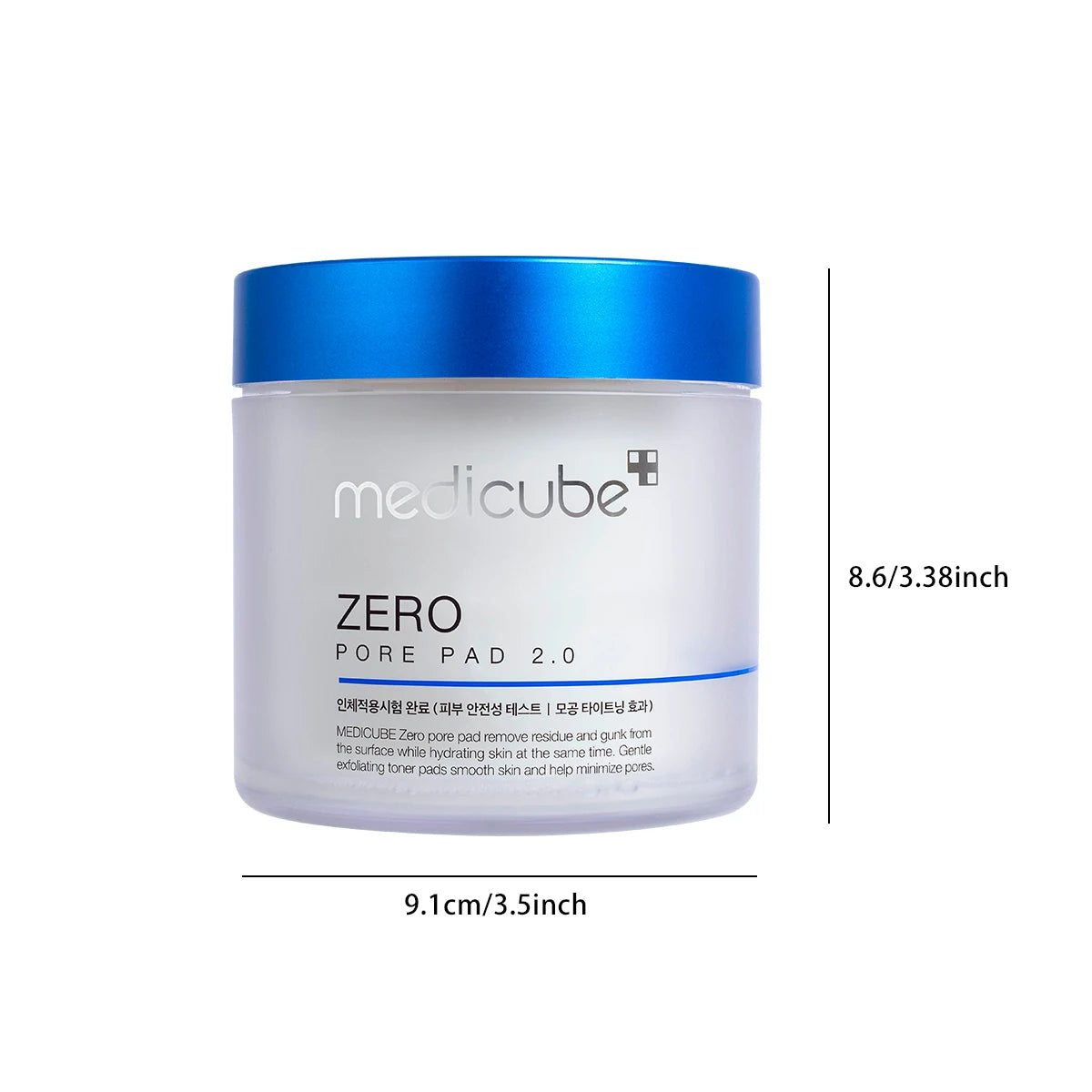 Medicube Zero Pore Pad 2.0 – Dual-Texture Toner Pads